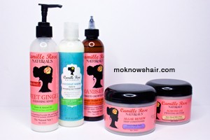 Camille Rose Naturals products.