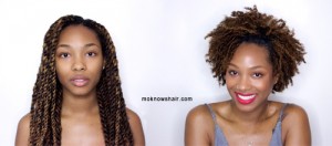 From protective style to finger coils!