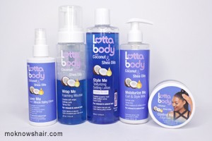 Lottabody Coconut & Shea collection.